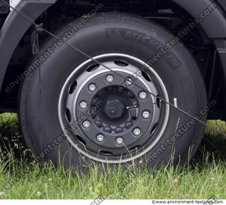 Photo Texture of Truck Wheel